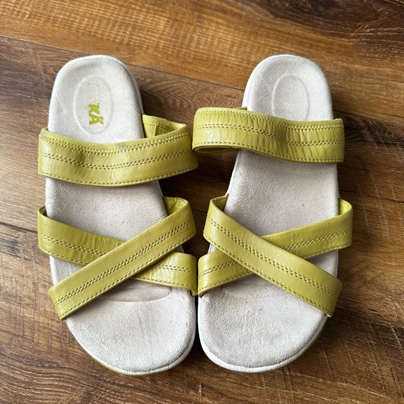 Ryka Shoes - Ryka size 6 green sandals